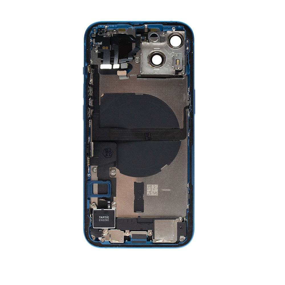 Rear Housing with Full Set Parts for iPhone 13-Blue (Purple) Rear Housing with Full Set Parts for iPhone 13-Blue (Purple)